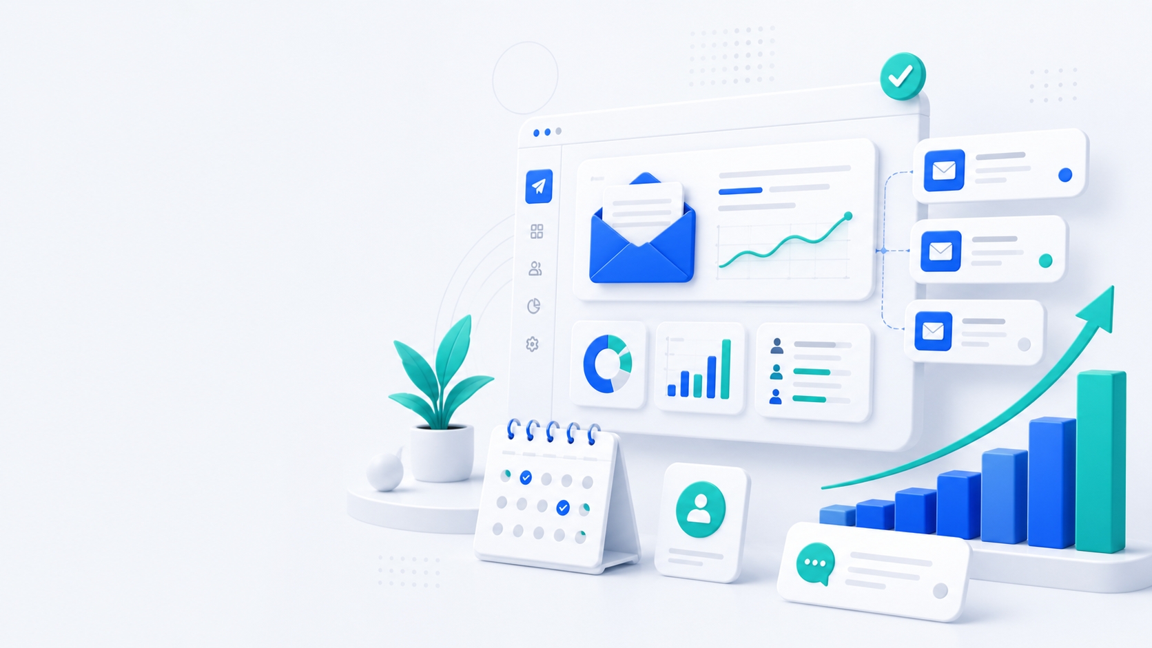 Email marketing kampanja sa analitikom, zakazivanjem slanja i rastom rezultata